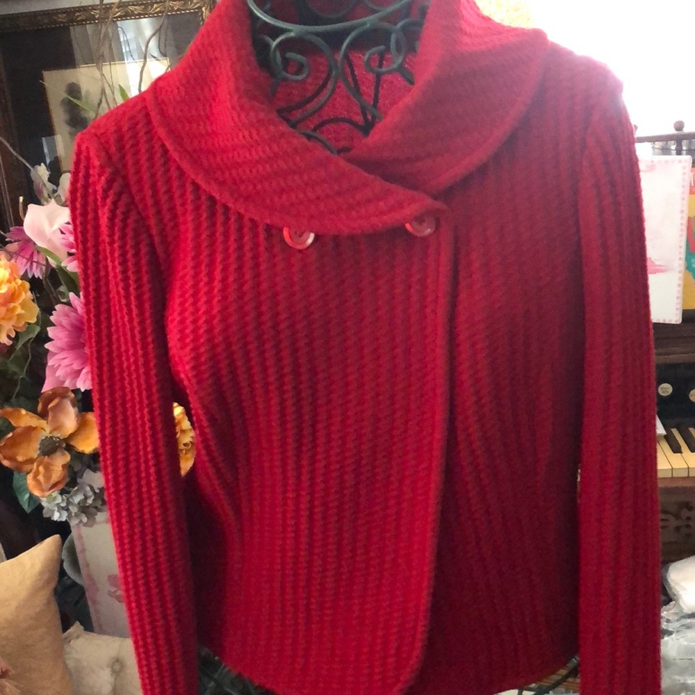 Beautiful Red Saint John Sweater